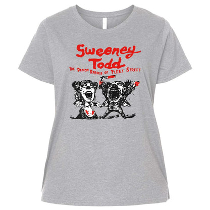 Ladies Curvy Jersey - NBDWZDMF - Heather - 3