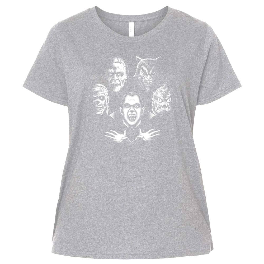 Ladies Curvy Jersey - 9KJF8ZGG - Heather - 3