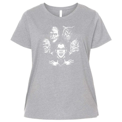 Ladies Curvy Jersey - 9KJF8ZGG - Heather - 3