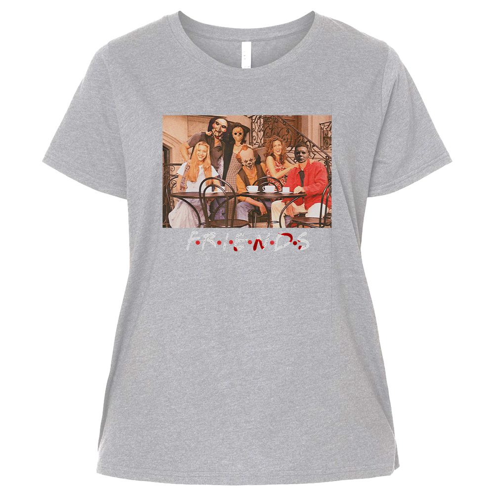 Ladies Curvy Jersey - BJ1BSK9U - Heather - 3