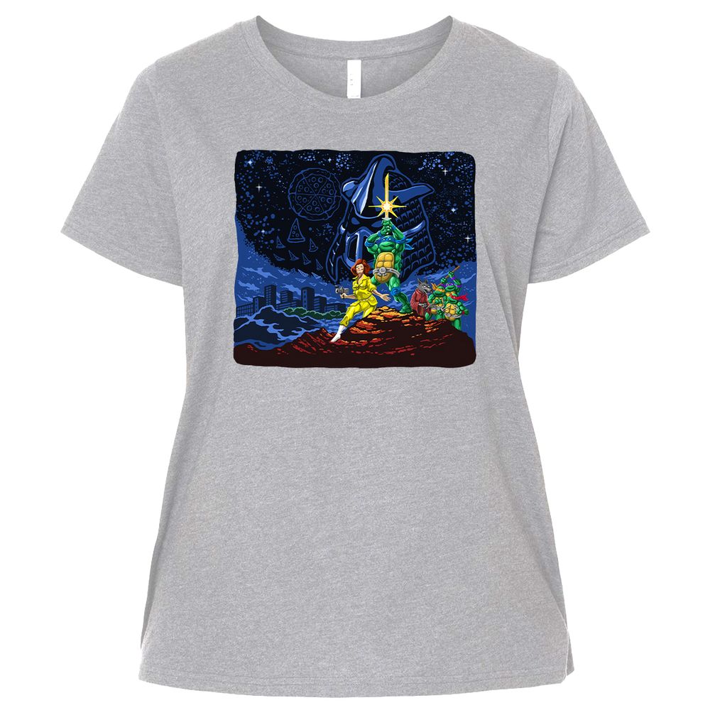 Ladies Curvy Jersey - GRCG4Y2P - Heather - 3