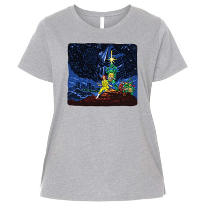 Ladies Curvy Jersey - GRCG4Y2P - Heather - 3