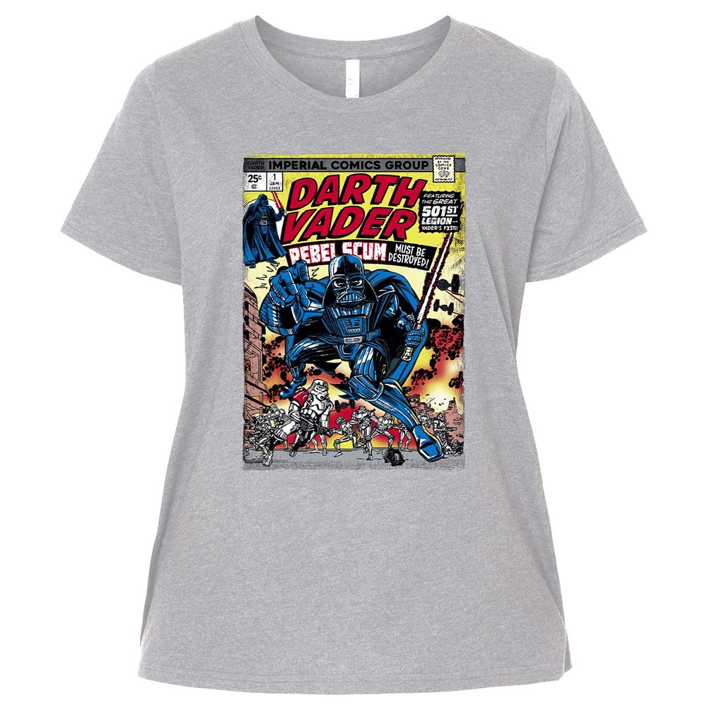 Ladies Curvy Jersey - 3921R74L - Heather - 3