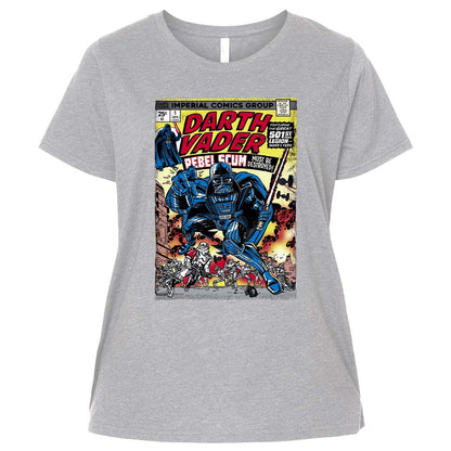 Ladies Curvy Jersey - 3921R74L - Heather - 3