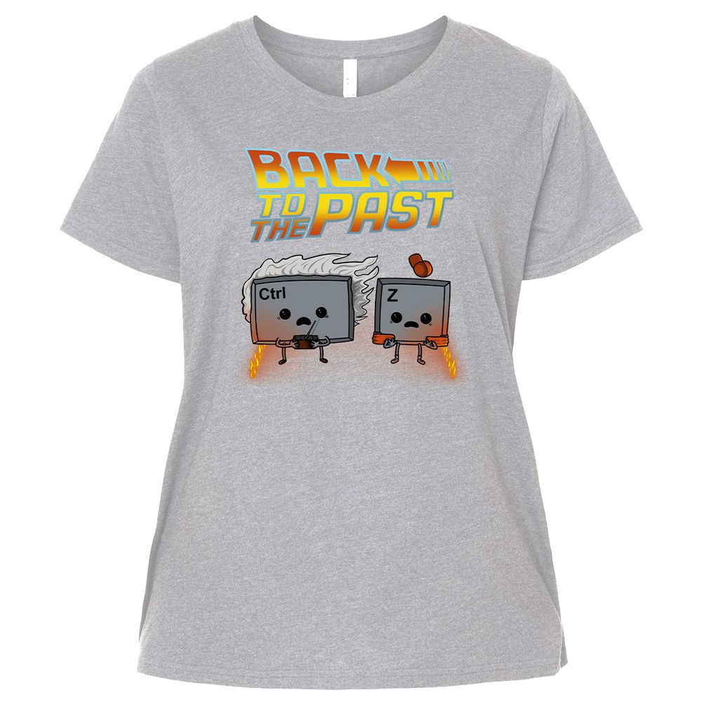 Ladies Curvy Jersey - ZPZ4JQPP - Heather - 3