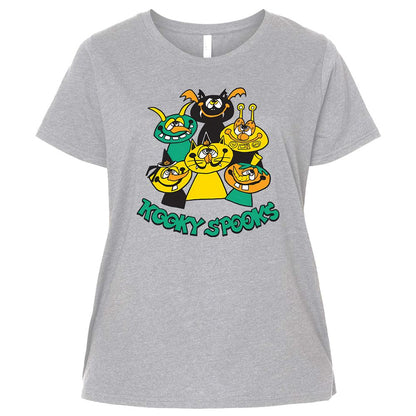 Ladies Curvy Jersey - T49CLR98 - Heather - 3