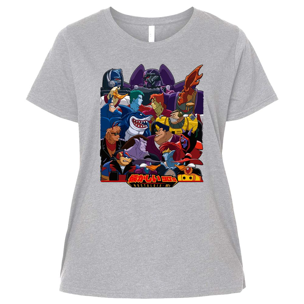 Ladies Curvy Jersey - BH8C8ALX - Heather - 3