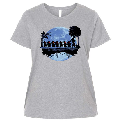 Ladies Curvy Jersey - JL72XJX3 - Heather - 3