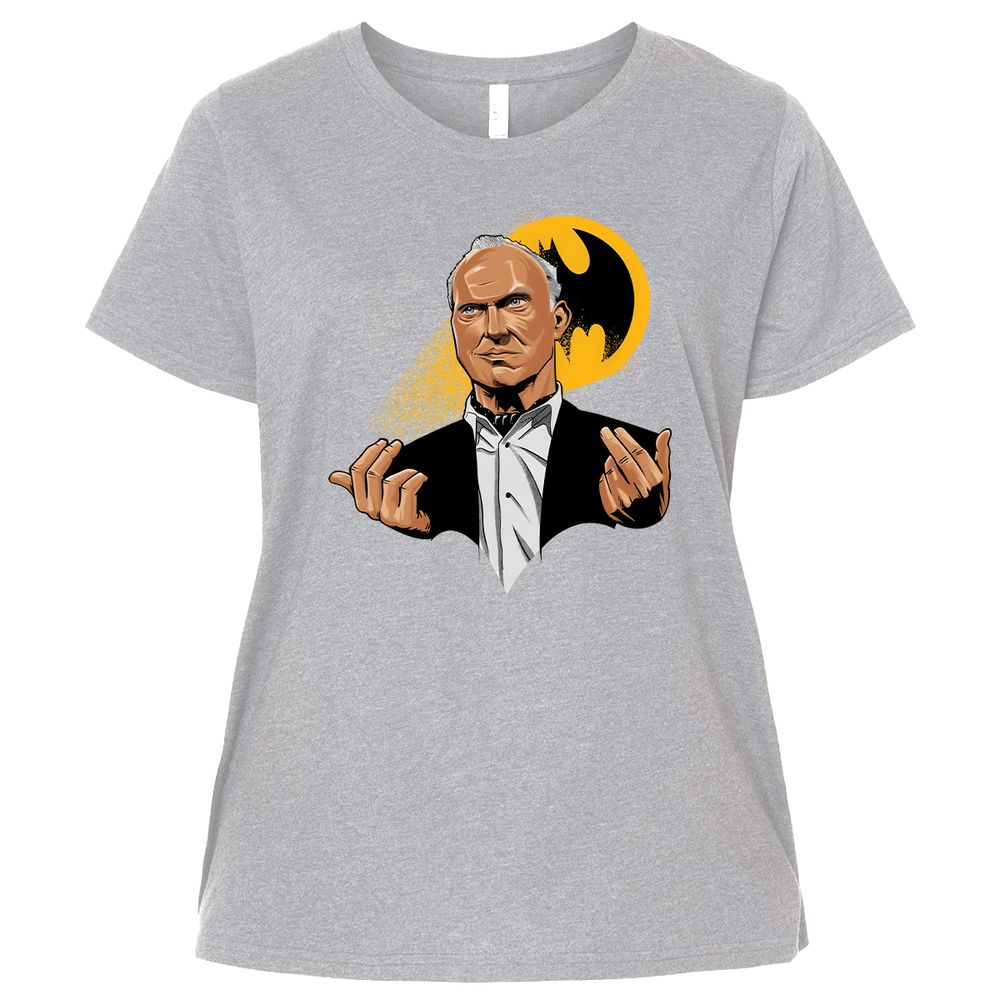 Ladies Curvy Jersey - LF1B7QU3 - Heather - 3