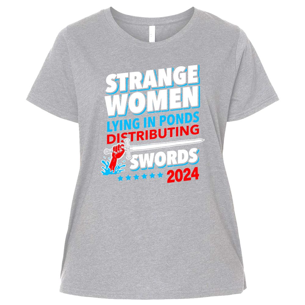 Ladies Curvy Jersey - A48TA254 - Heather - 3