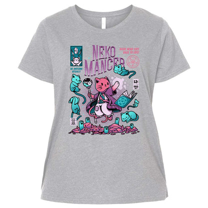 Ladies Curvy Jersey - 5B8ZH5S3 - Heather - 3