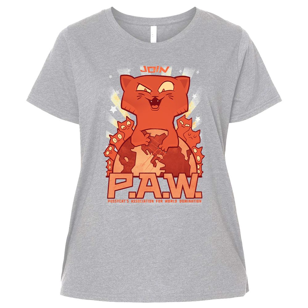 Ladies Curvy Jersey - PY6CKXXW - Heather - 3