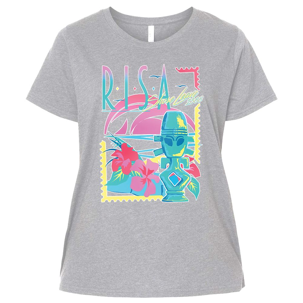 Ladies Curvy Jersey - VJLEKU3H - Heather - 3