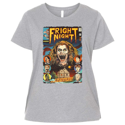 Ladies Curvy Jersey - HYSWKZ6J - Heather - 3