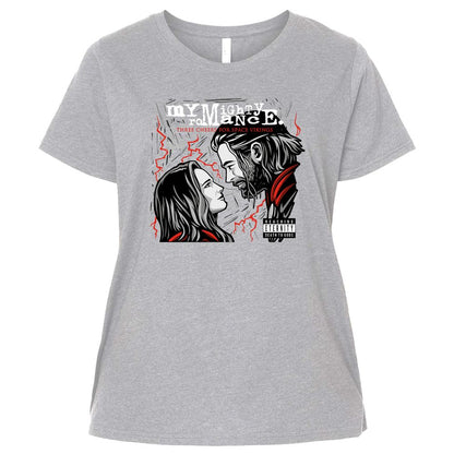 Ladies Curvy Jersey - MHM9G1XG - Heather - 3