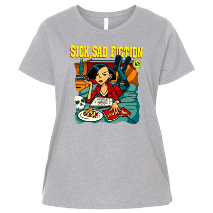 Ladies Curvy Jersey - A6H4N3S3 - Heather - 3