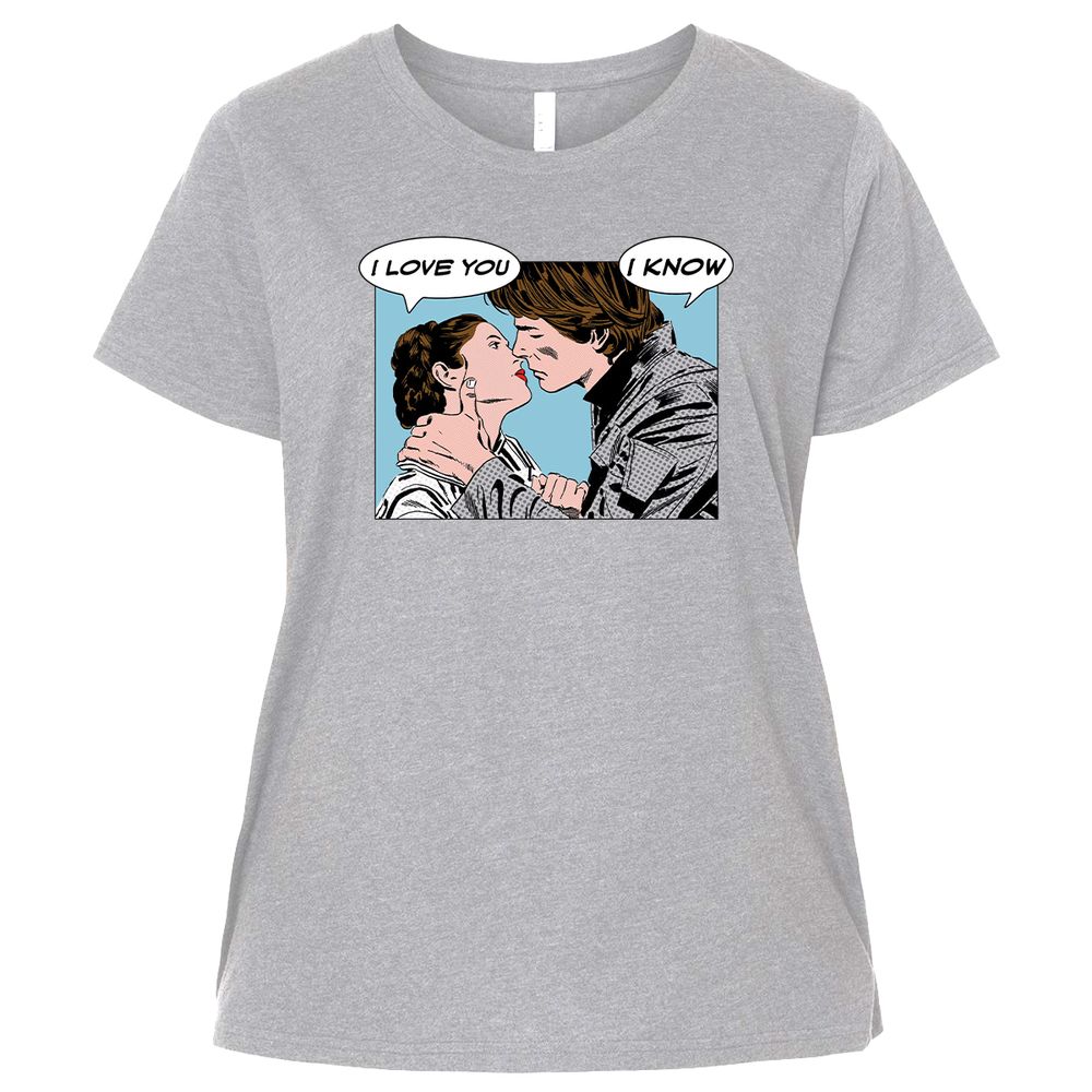 Ladies Curvy Jersey - Y3WNLZUD - Heather - 3