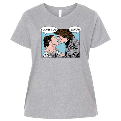 Ladies Curvy Jersey - Y3WNLZUD - Heather - 3