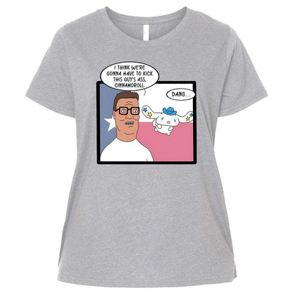 Ladies Curvy Jersey - 52YHXYJ2 - Heather - 3