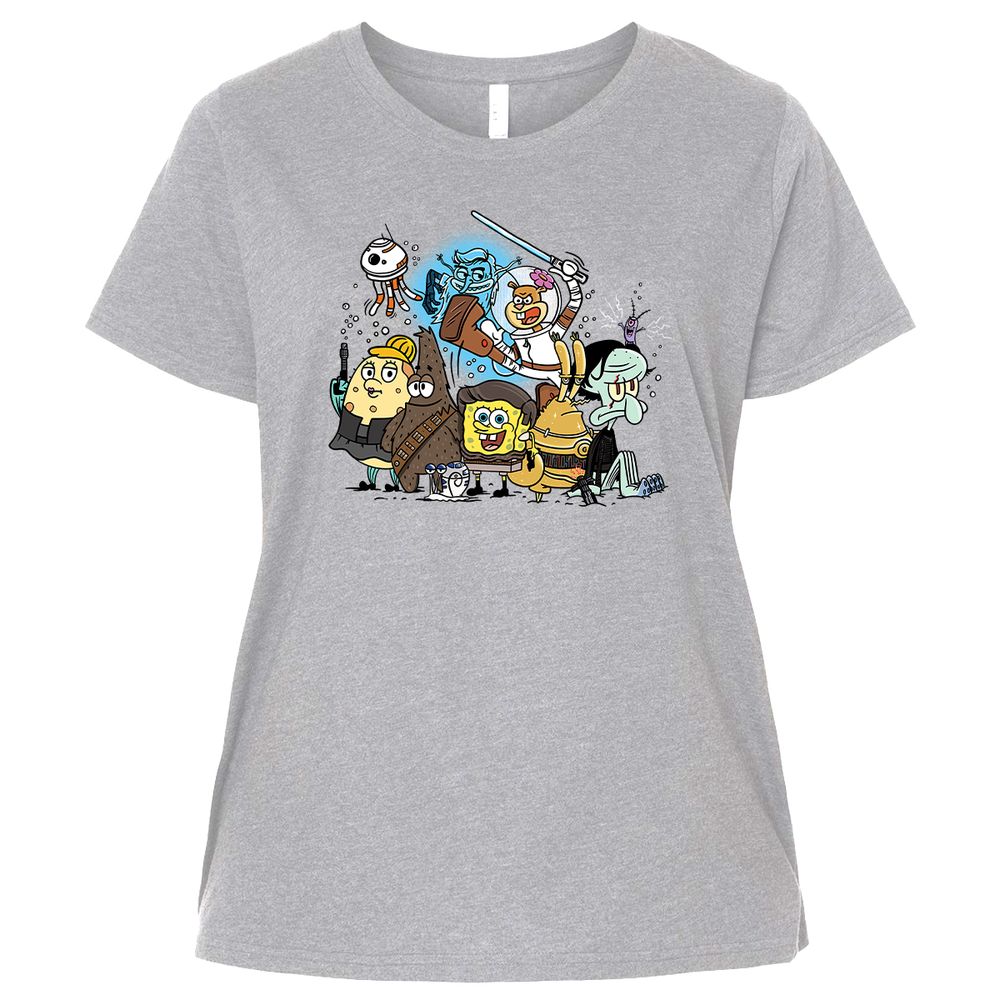 Ladies Curvy Jersey - S8KWLRHC - Heather - 3