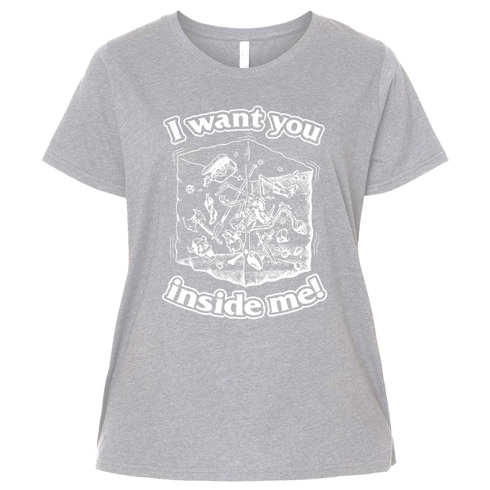 Ladies Curvy Jersey - 7ZKWE686 - Heather - 3