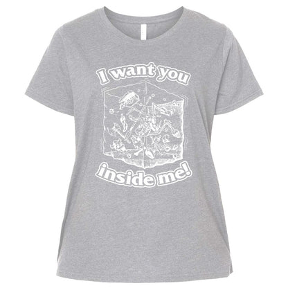 Ladies Curvy Jersey - 7ZKWE686 - Heather - 3