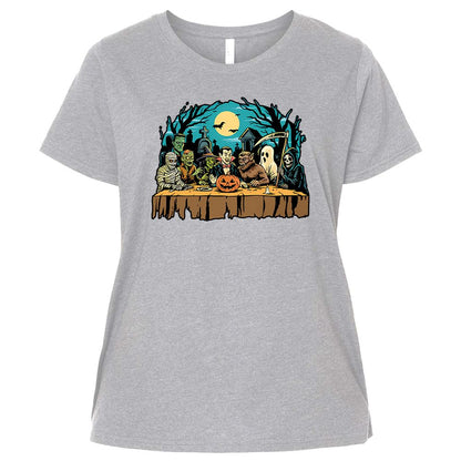 Ladies Curvy Jersey - WHCK8PGE - Heather - 3