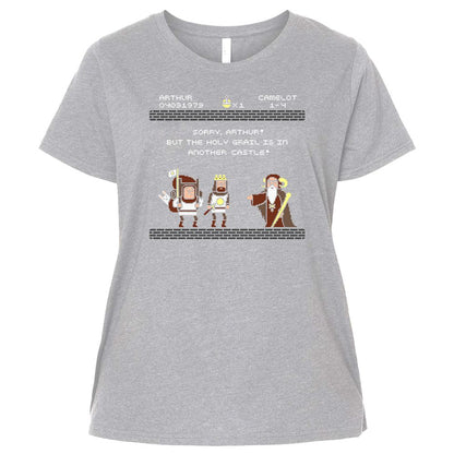 Ladies Curvy Jersey - 74FB5ZTQ - Heather - 3