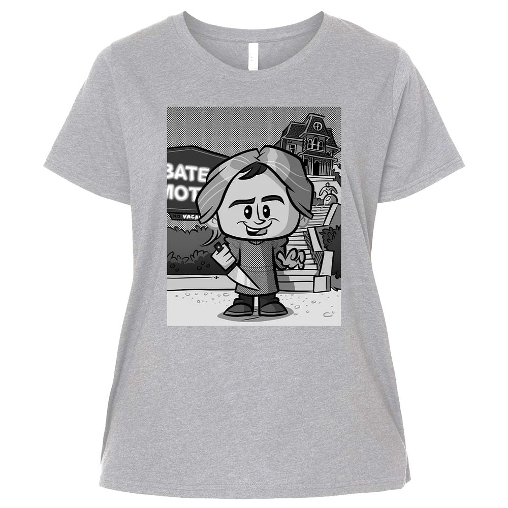 Ladies Curvy Jersey - CH5QEYNH - Heather - 3