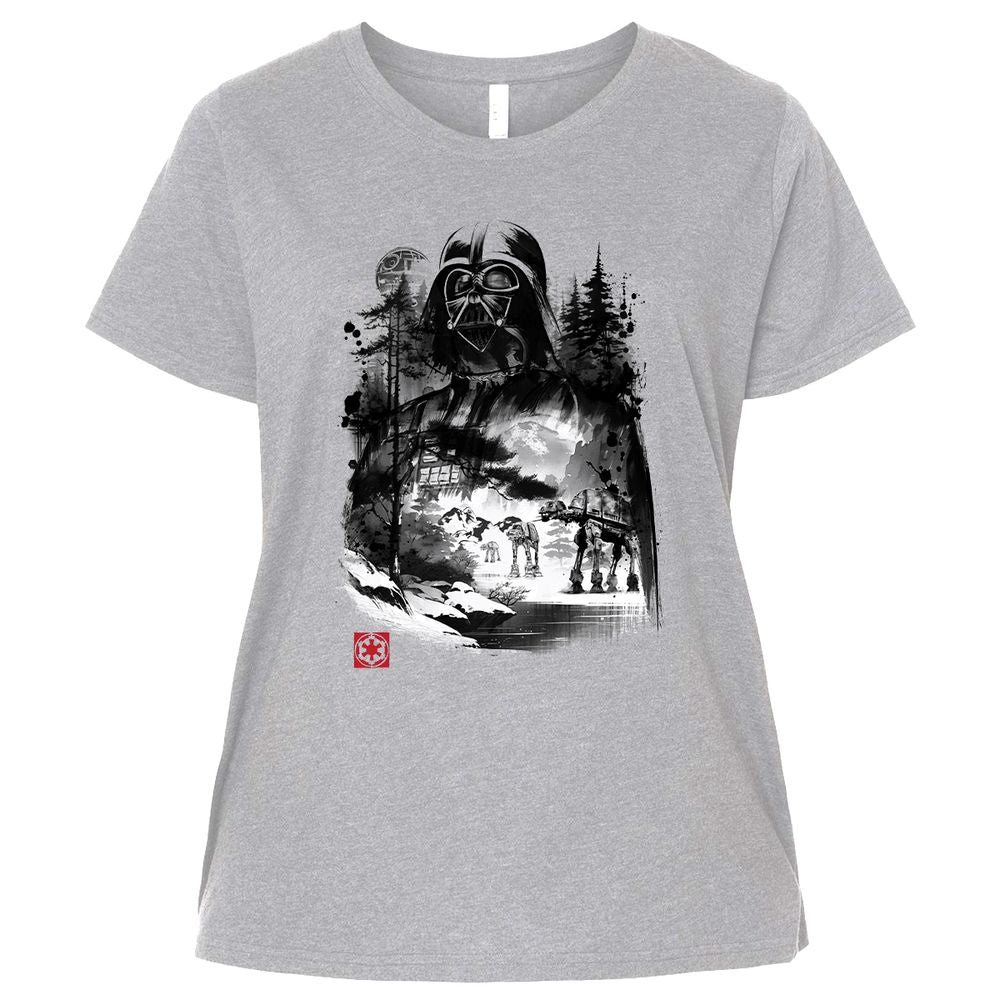 Ladies Curvy Jersey - AWRL56TN - Heather - 3