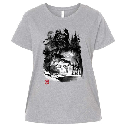 Ladies Curvy Jersey - AWRL56TN - Heather - 3