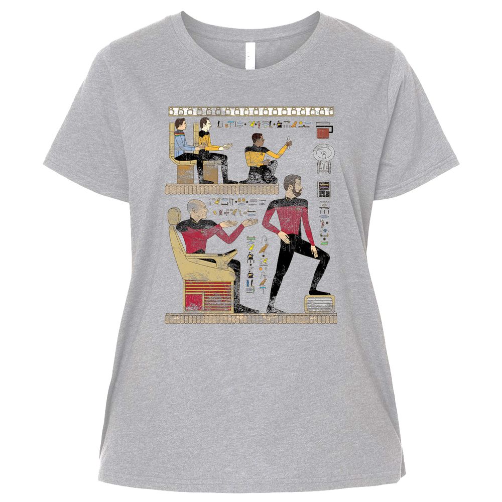 Ladies Curvy Jersey - FZW7HBN2 - Heather - 3