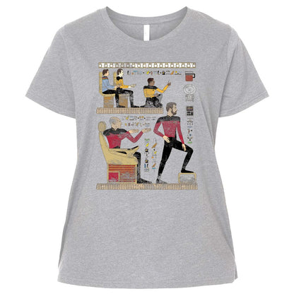 Ladies Curvy Jersey - FZW7HBN2 - Heather - 3