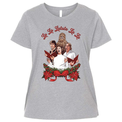 Ladies Curvy Jersey - Y23TKDXD - Heather - 3