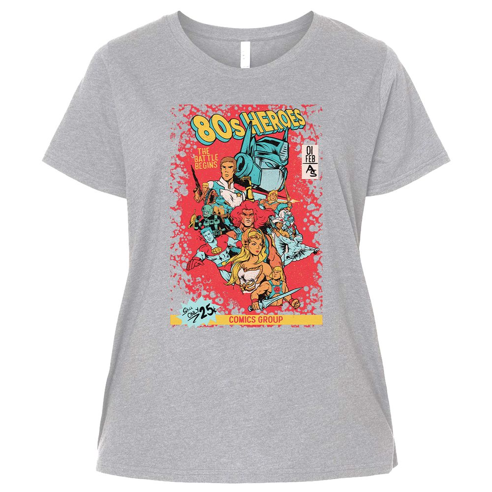 Ladies Curvy Jersey - NDVWPM2D - Heather - 3