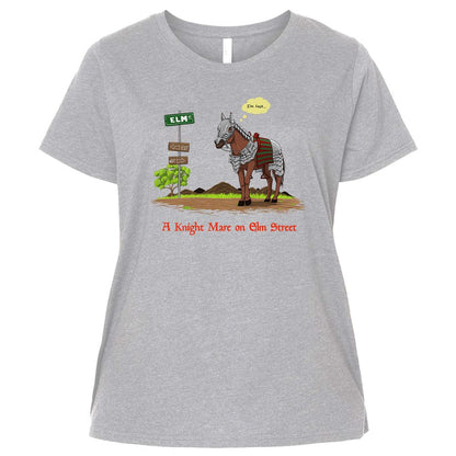 Ladies Curvy Jersey - 63WRHZLN - Heather - 3