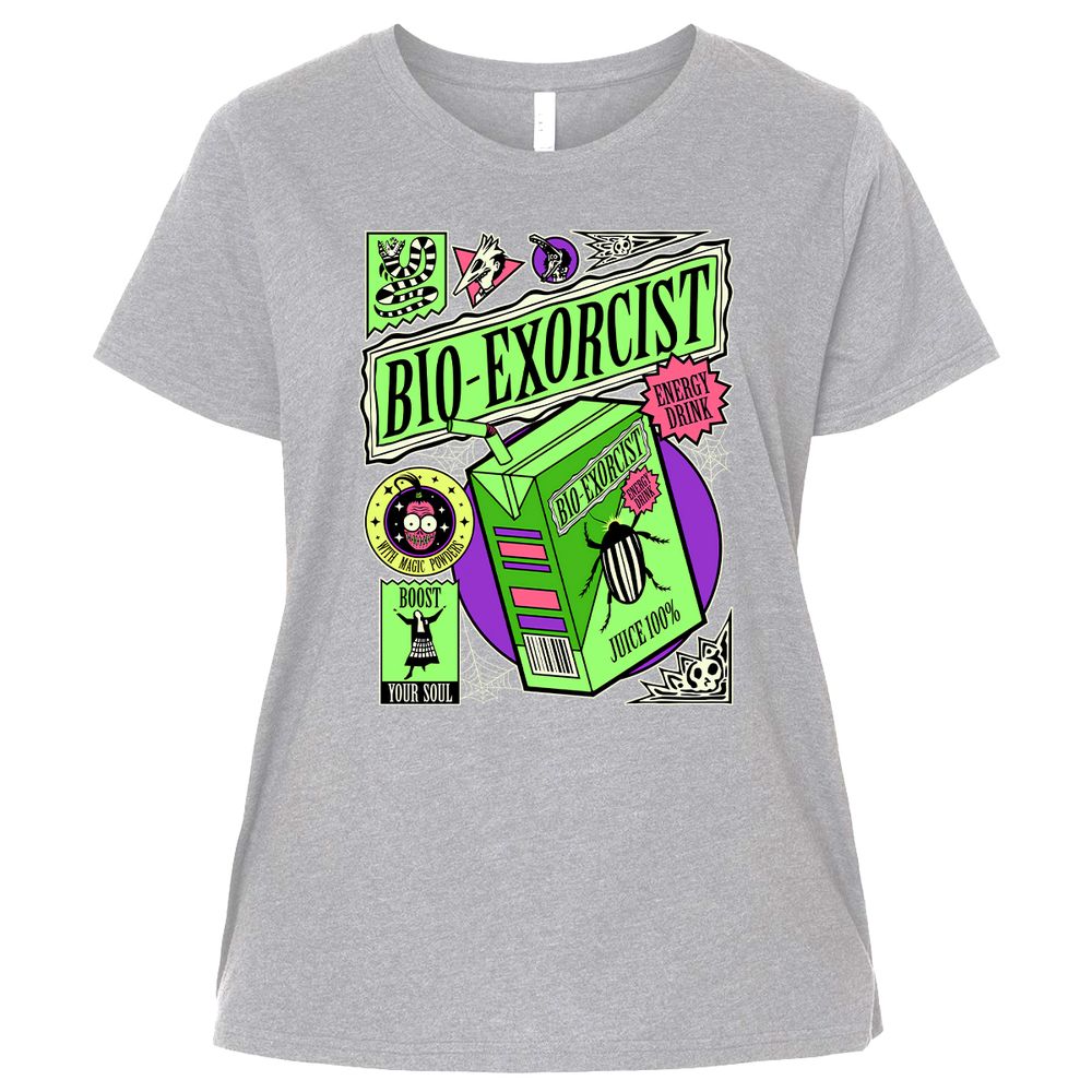 Ladies Curvy Jersey - QXS1WTJ7 - Heather - 3