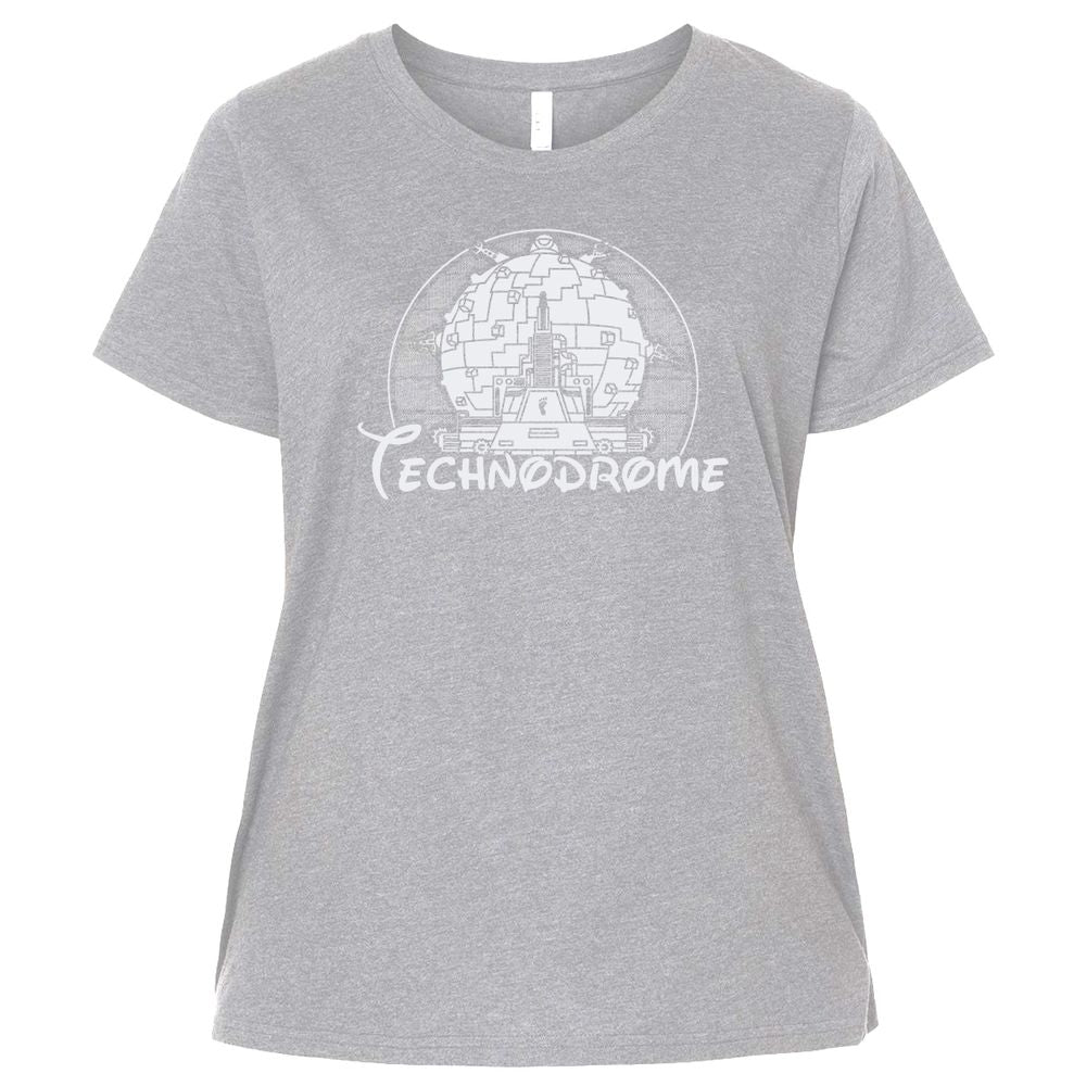 Ladies Curvy Jersey - AMWE1Q9Q - Heather - 3