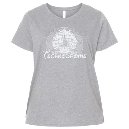 Ladies Curvy Jersey - AMWE1Q9Q - Heather - 3