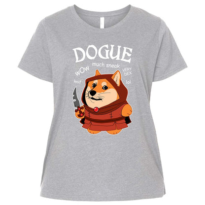 Ladies Curvy Jersey - 8E278WHD - Heather - 3