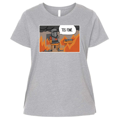 Ladies Curvy Jersey - MWL683L3 - Heather - 3