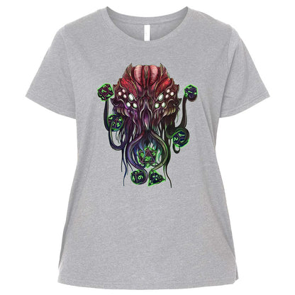 Ladies Curvy Jersey - 51BB8JHB - Heather - 3