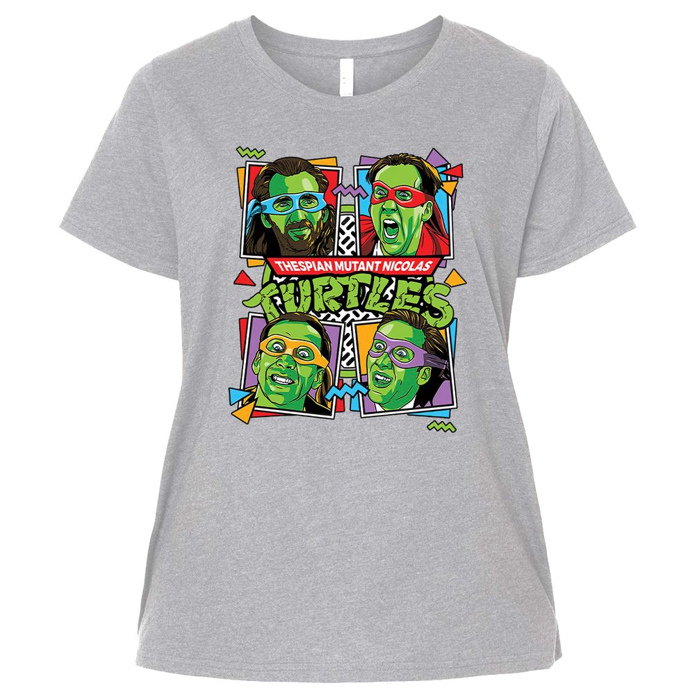 Ladies Curvy Jersey - 6RUZJGDP - Heather - 3