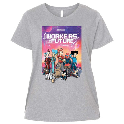 Ladies Curvy Jersey - VLX67FNA - Heather - 3