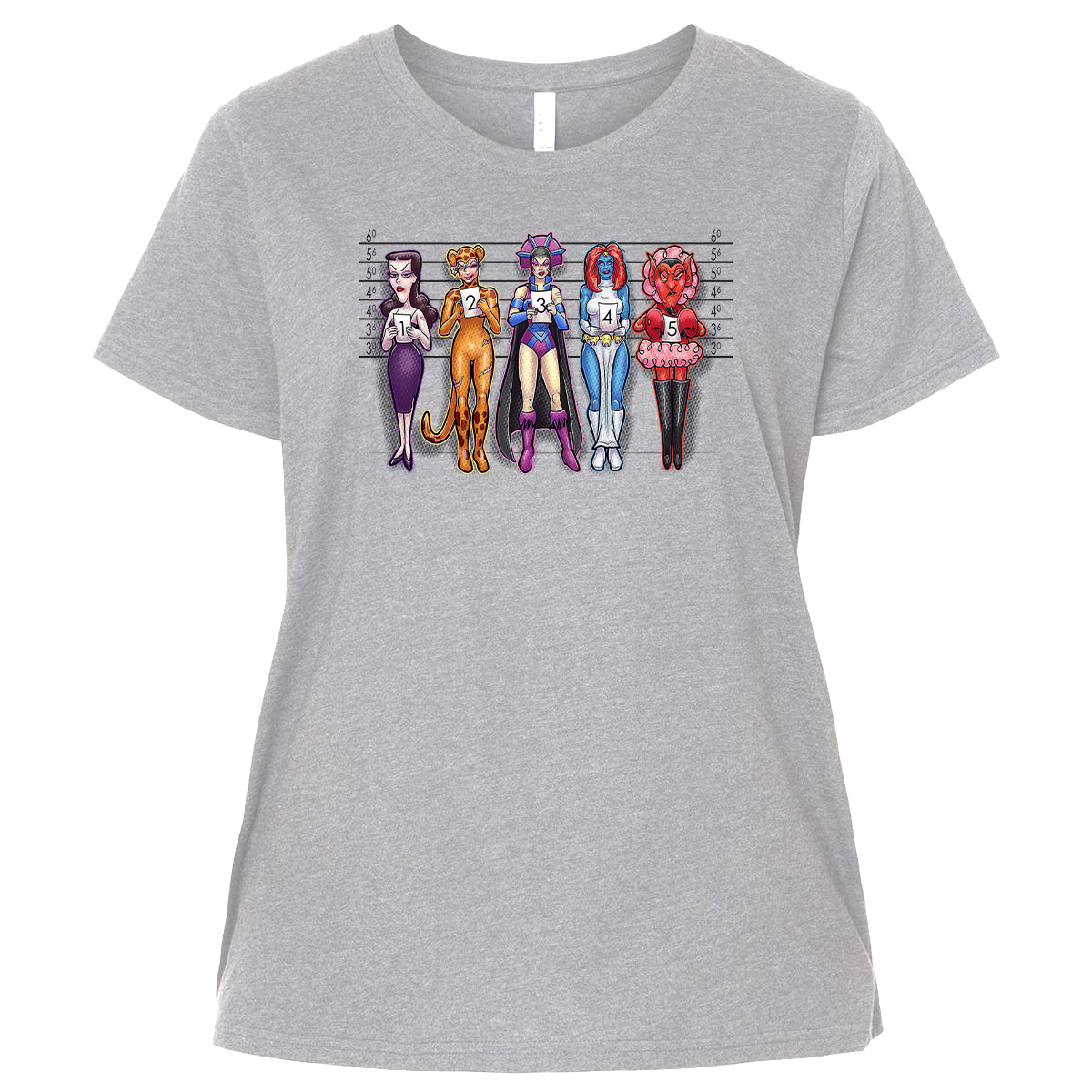 Ladies Curvy Jersey - AEADAFLG - Heather - 3