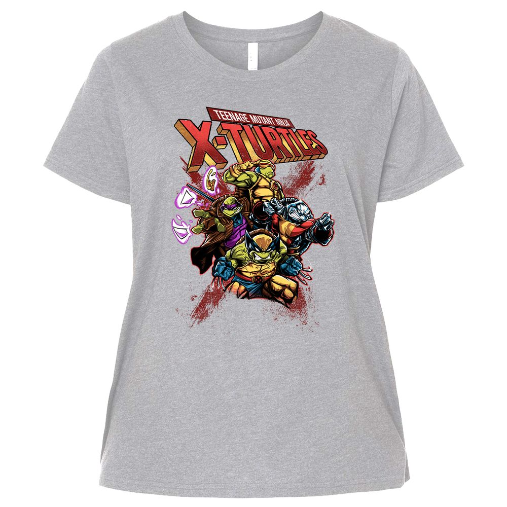 Ladies Curvy Jersey - Z9WSYDL5 - Heather - 3