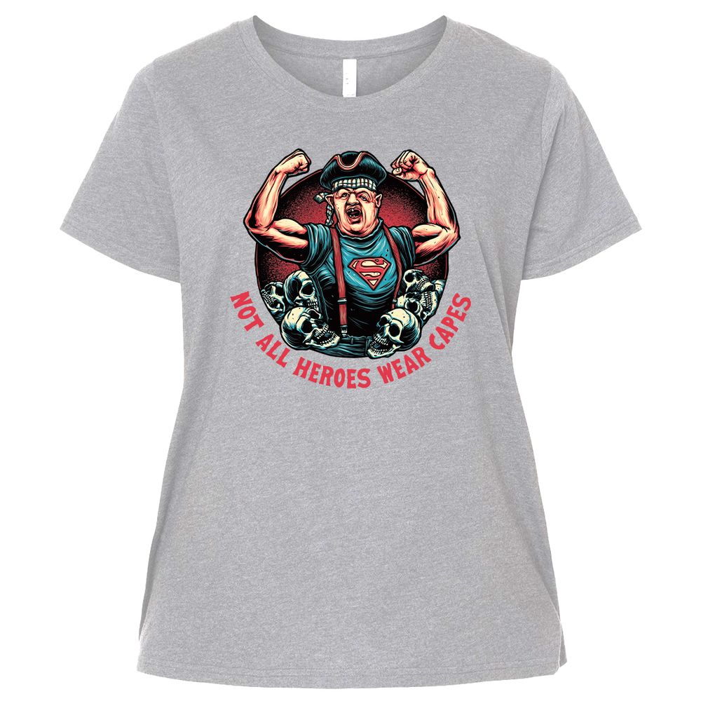 Ladies Curvy Jersey - ZY69AXLD - Heather - 3