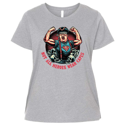 Ladies Curvy Jersey - ZY69AXLD - Heather - 3