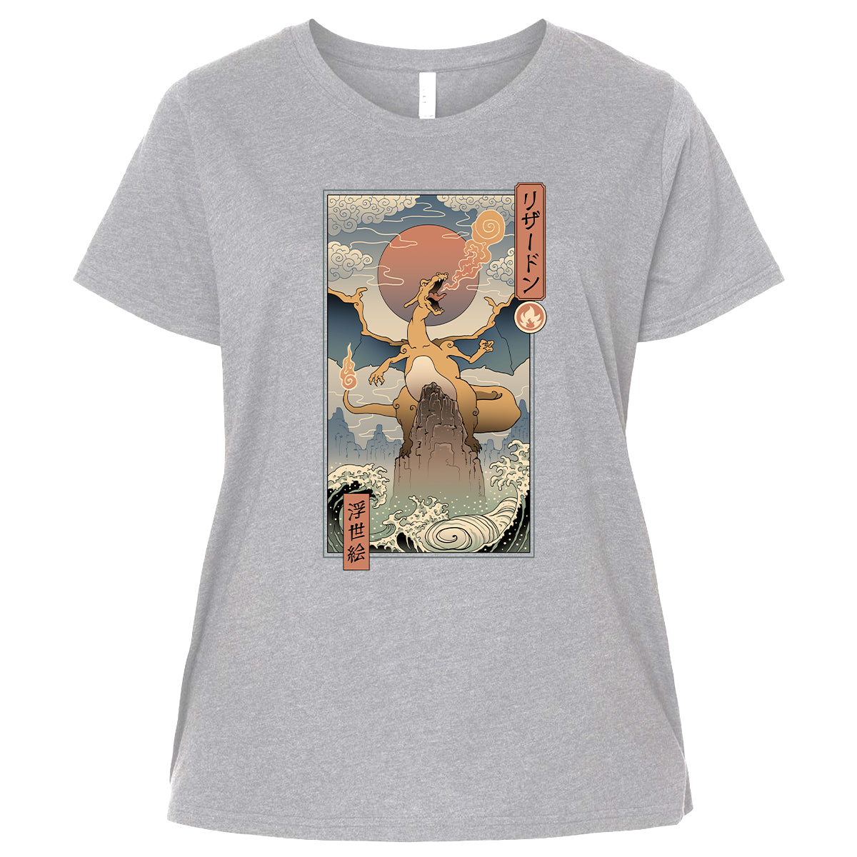 Ladies Curvy Jersey - S7AS5Q5N - Heather - 3