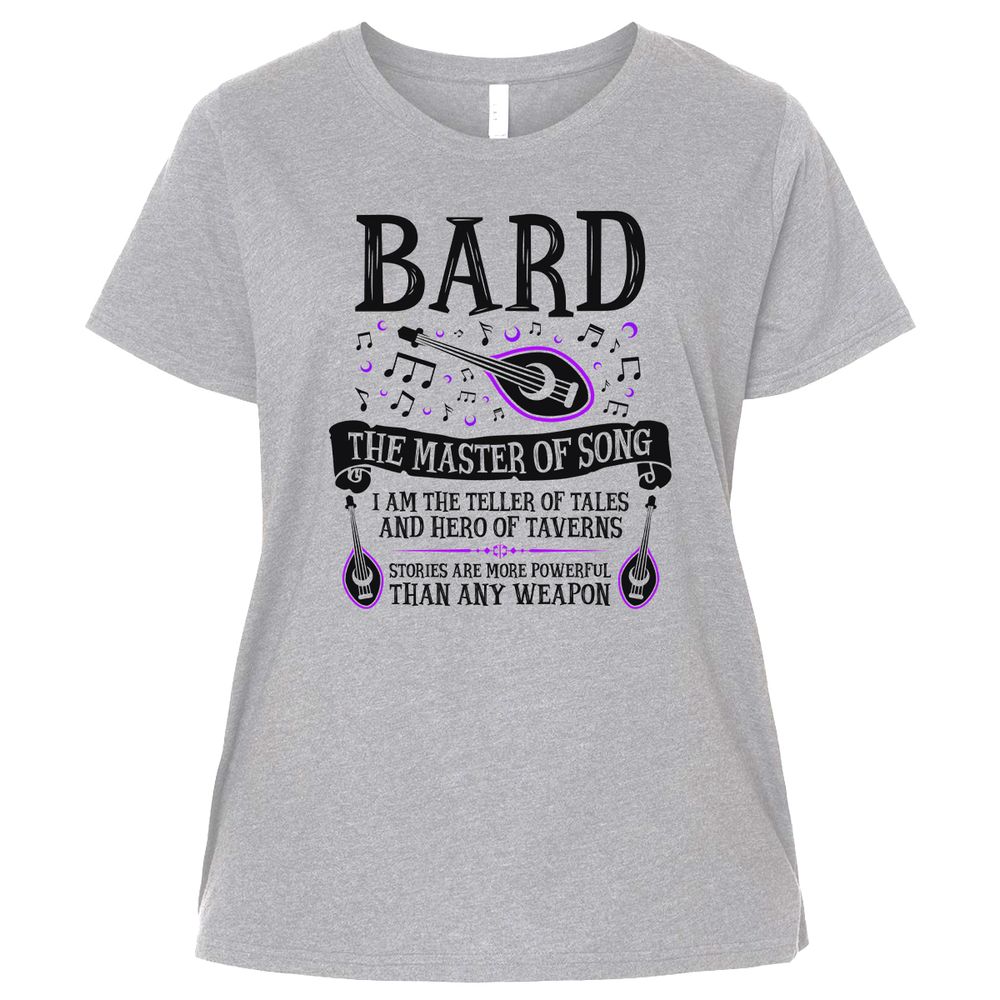 Ladies Curvy Jersey - SV1UA5KC - Heather - 3